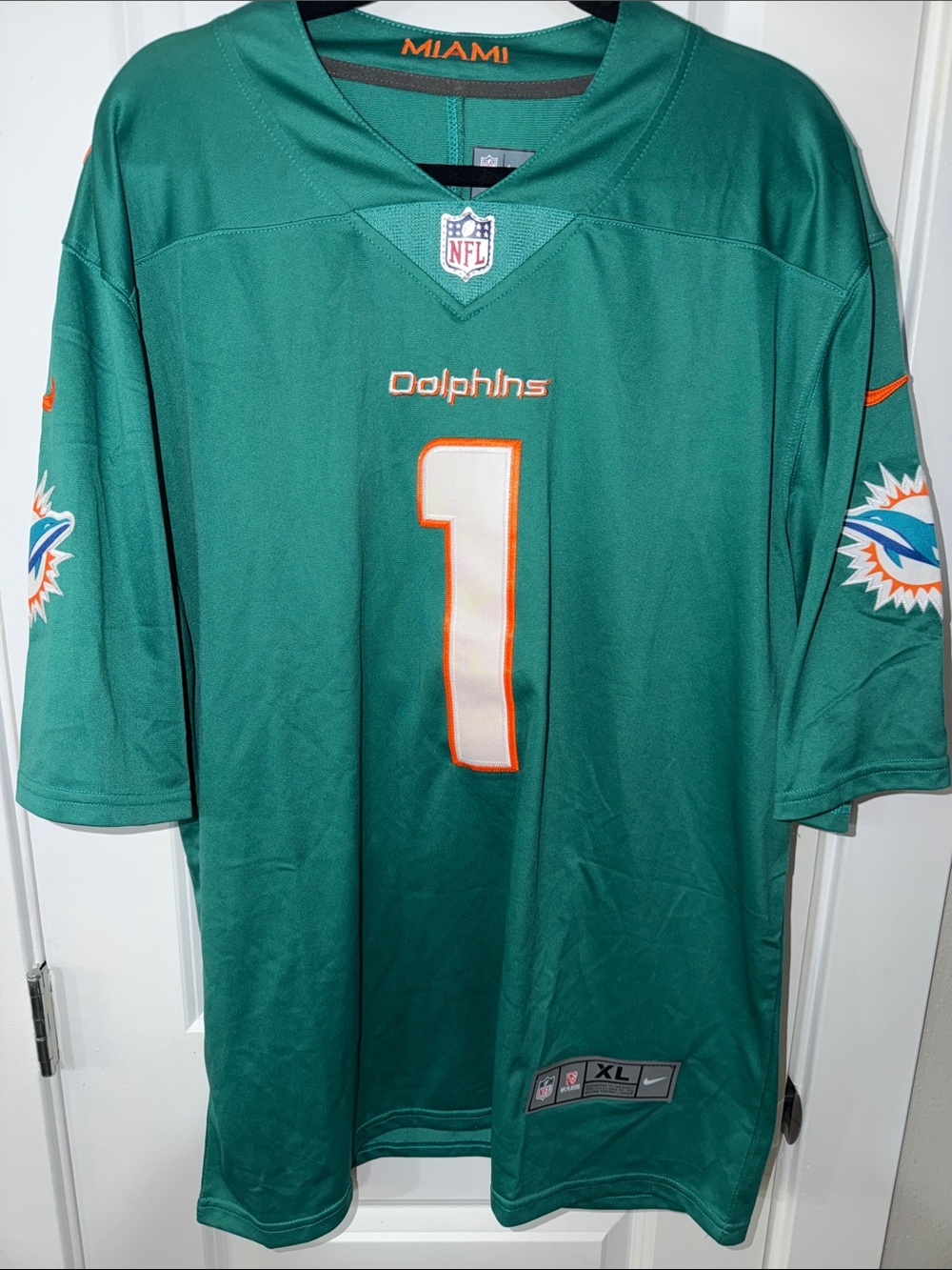 Nike On The Field Miami Dolphins #1 Tagovailoa NFL Jersey